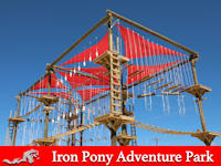 Iron Pony Adventure Park banner